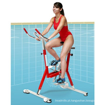 Aqua bike subaquática inoxidável para clube de piscina